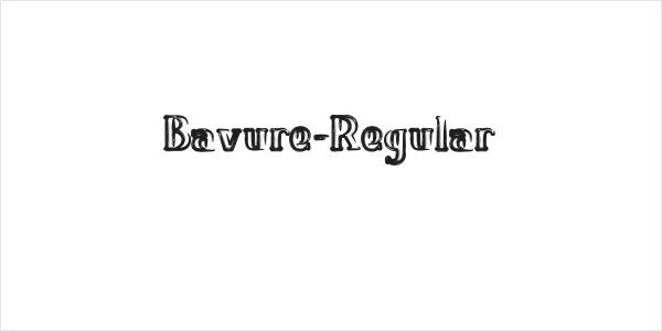 Bavure-Regular Logo