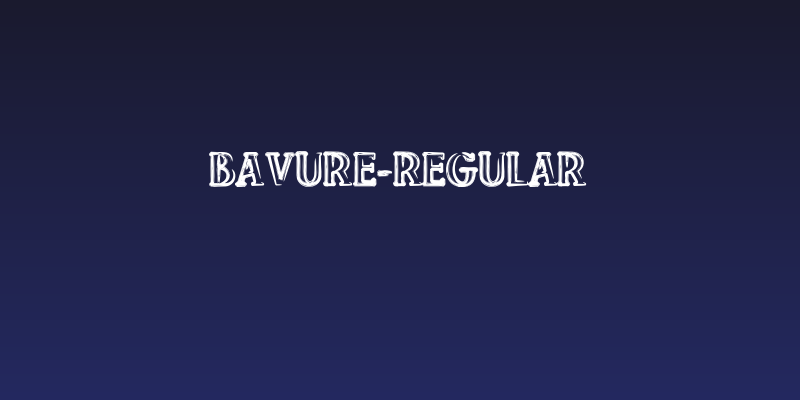 Bavure-Regular Social Header
