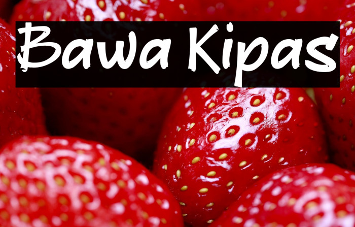 Bawa Kipas Example 2