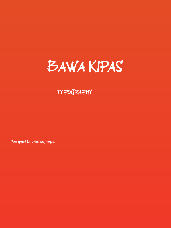 Bawa Kipas Poster