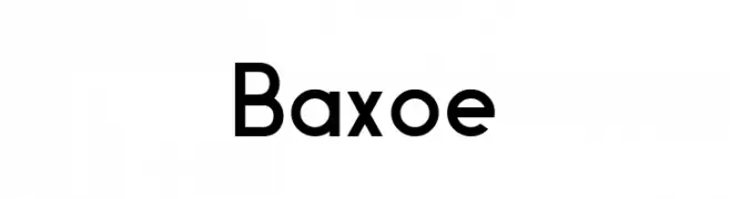 Baxoe  Frei Schriftart Herunterladen