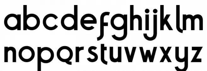Baxoe フォント 小文字