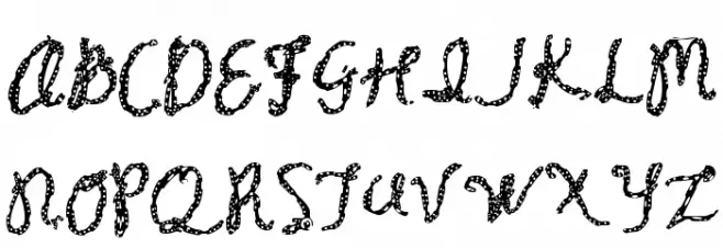 Baxter Dash Schriftart Groß