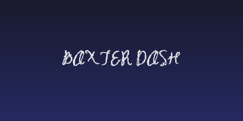 Baxter Dash Social Header
