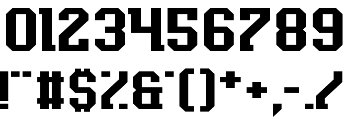 Baxter's Slab Regular Font OTHER CHARS