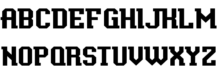 Baxter's Slab Regular Font LOWERCASE
