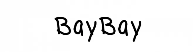 BayBay  Fuentes Gratis Descargar