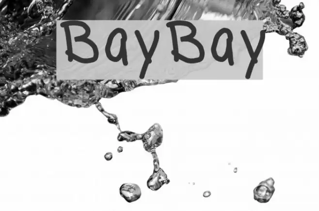 BayBay Font examples