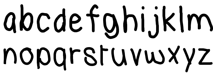 BayBay Font LOWERCASE
