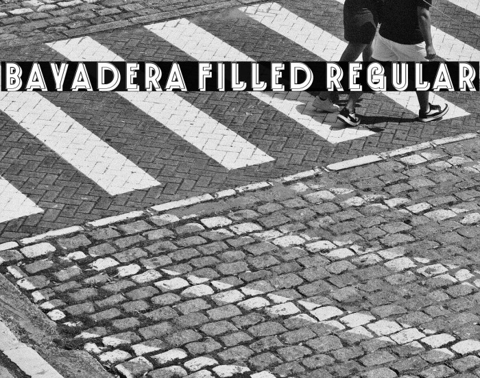 Bayadera Filled Regular Example 2