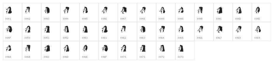 Bayan Regular Character Map