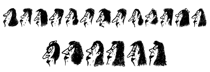 Bayan Regular Font LOWERCASE