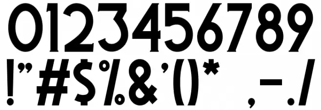 Bayaters RegularDemo Font OTHER CHARS