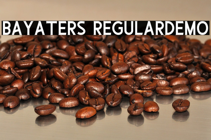 Bayaters RegularDemo Example 2