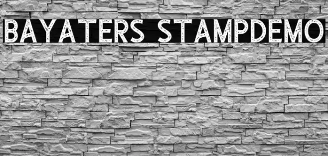 Bayaters StampDemo Example 3