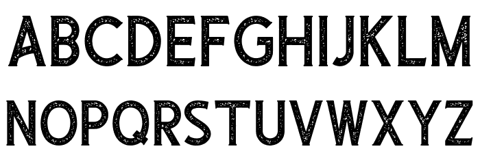 Bayaters StampDemo Font LOWERCASE