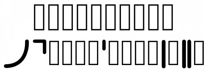 Baybayin Rounded Regular フォント その他の文字