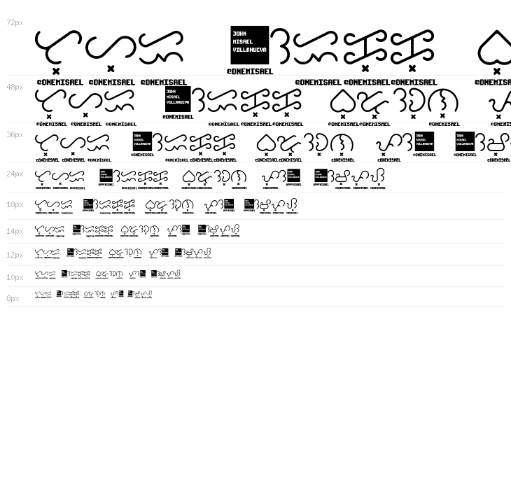 Baybayin Trial Round Waterfall