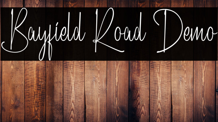 Bayfield Road Demo Example 3