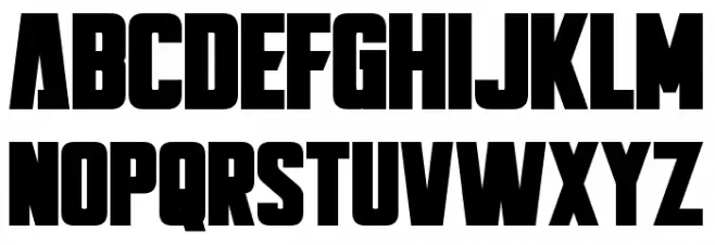 Bayformance Bold Шрифта ВЕРХНИЙ