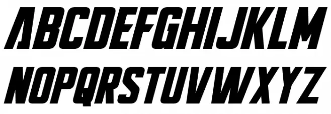 Bayformance Italic خط أحرف كبيرة