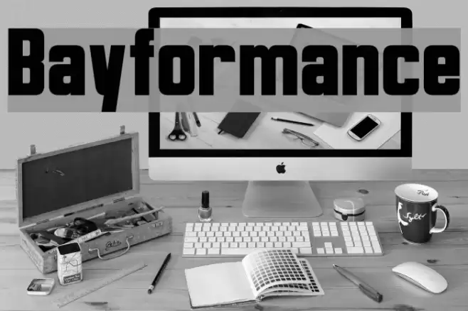 Bayformance Font examples