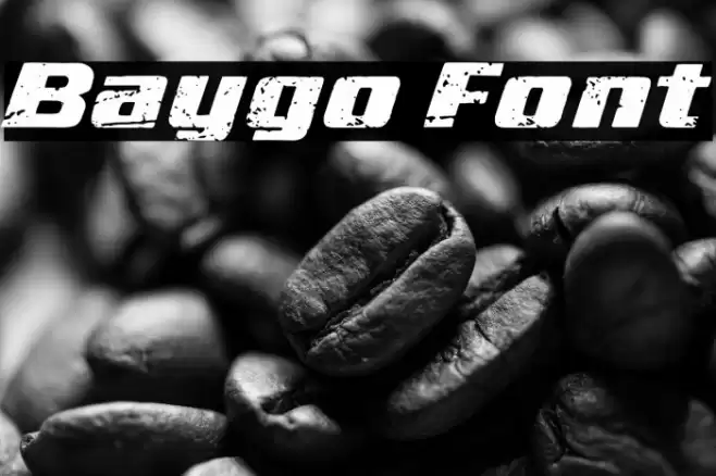 Baygo Font examples