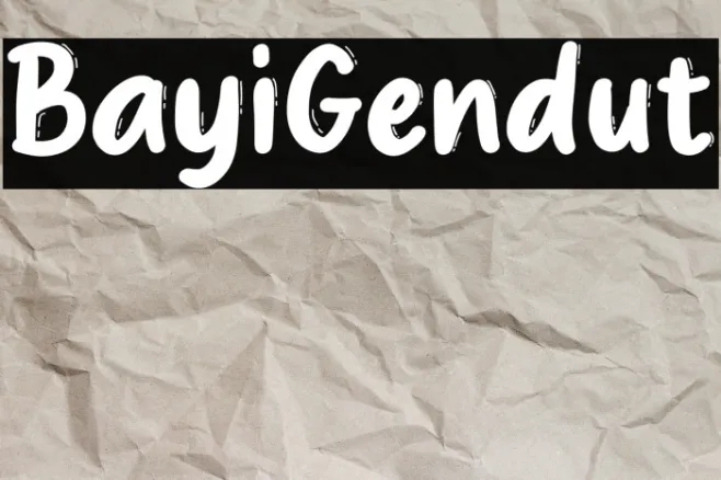 Bayi Gendut Example 1