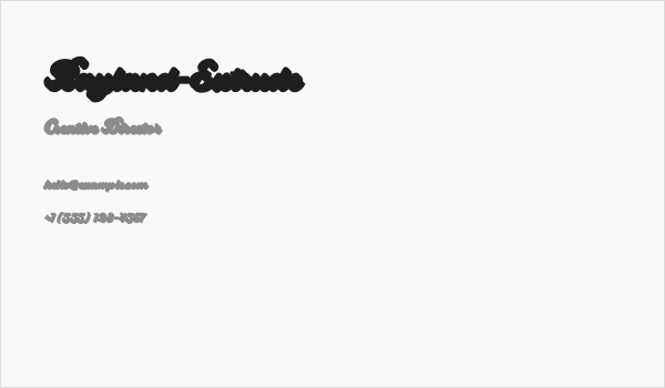 Bayland-Extrude Business Card