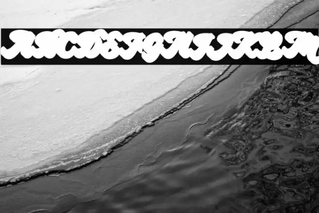 Bayland-Extrude Font examples