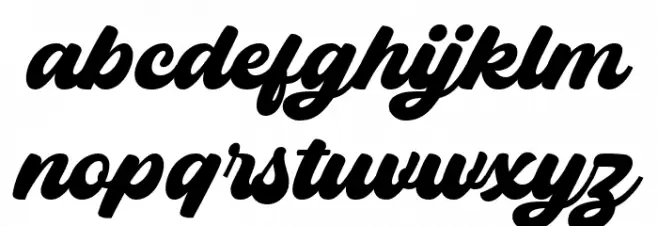 Bayland Caratteri MINUSCOLO