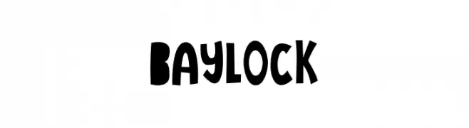 Baylock  les polices de caractères gratuit tlcharger