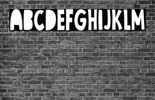 Baylock Font examples