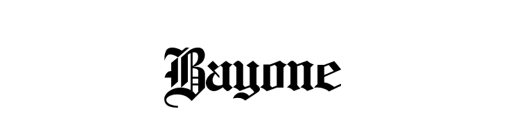 Bayone Font