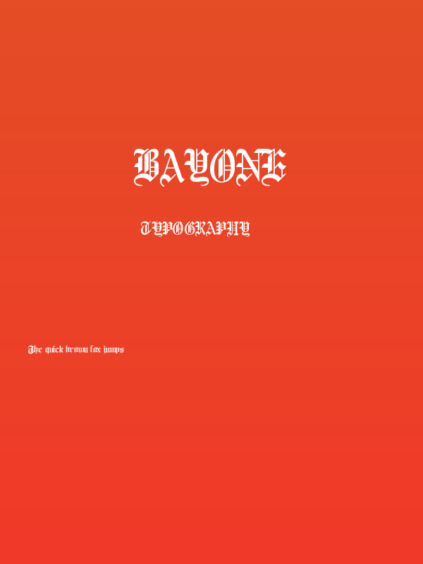 Bayone Poster