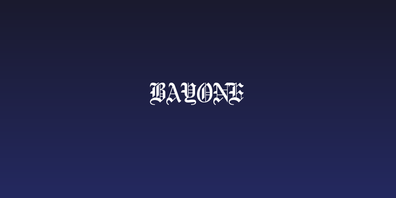 Bayone Social Header