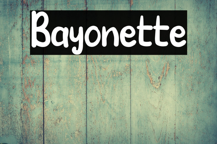 Bayonette Example 3