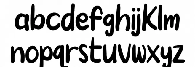 Bayonette Font LOWERCASE