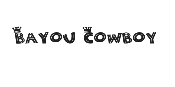 Bayou Cowboy Logo
