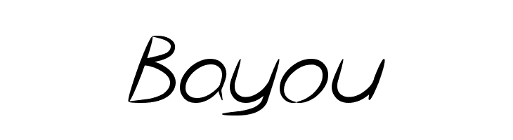 Bayou Font