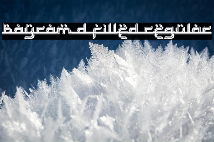 Bayram 3D Filled Regular Example 3