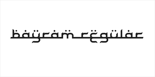 Bayram Regular Logo