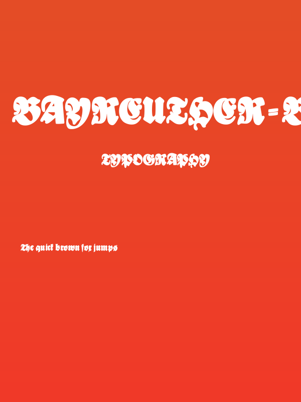 Bayreuther-BlaXXL Poster