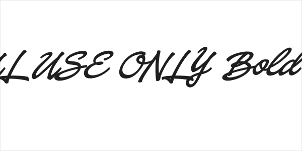 Baystar Script PERSONAL USE ONLY Bold PERSONAL USE ONLY Logo