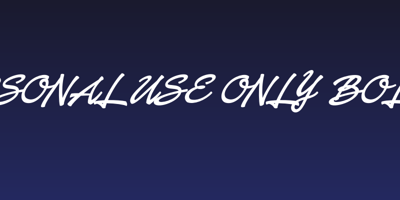 Baystar Script PERSONAL USE ONLY Bold PERSONAL USE ONLY Social Header