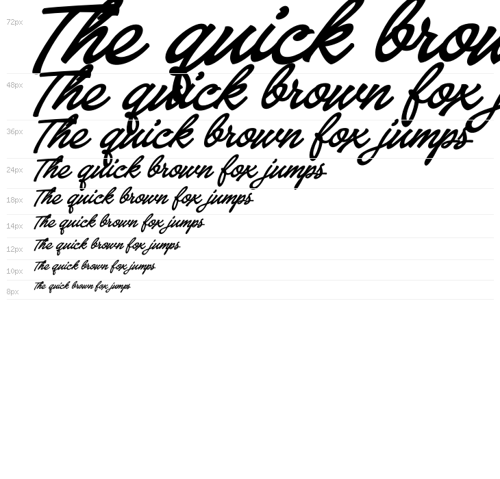 Baystar Script PERSONAL USE ONLY Bold PERSONAL USE ONLY Waterfall