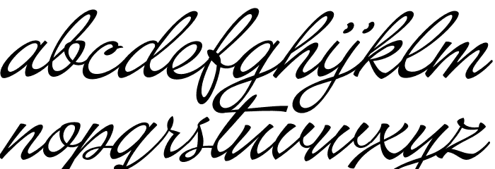Baystar Script PERSONAL USE ONLY Light PERSONAL USE ONLY Schriftart Kleinbuchstaben