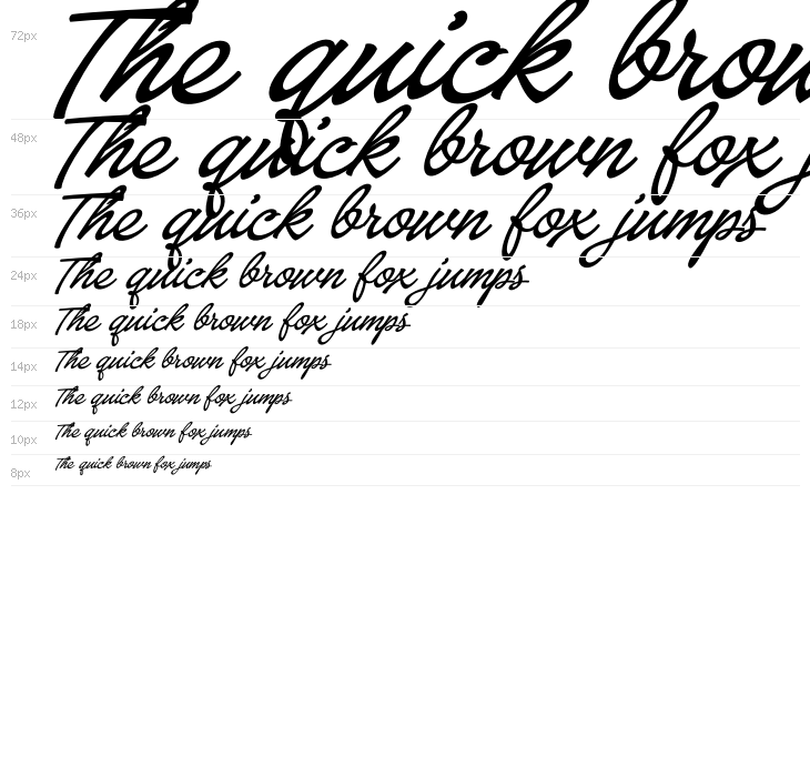 Baystar Script PERSONAL USE ONLY Medium PERSONAL USE ONLY Waterfall