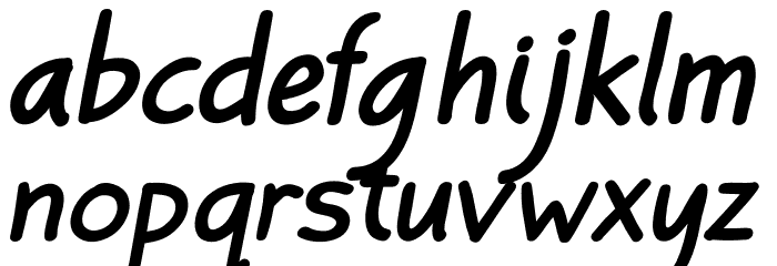 BayuPrahara2-BoldItalic Font LOWERCASE