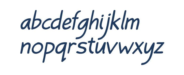BayuPrahara2-Italic Lowercase